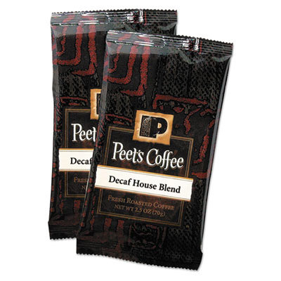 Pack of (18), Coffee Portion Packs, House Blend, Decaf, 2.5 oz